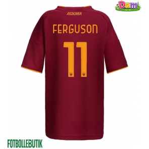 AS Roma Evan Ferguson #11 Hemmatröja Kvinnor 2025-26 Kortärmad